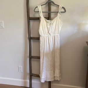 Size small. White cupcakes and cashmere midi dress